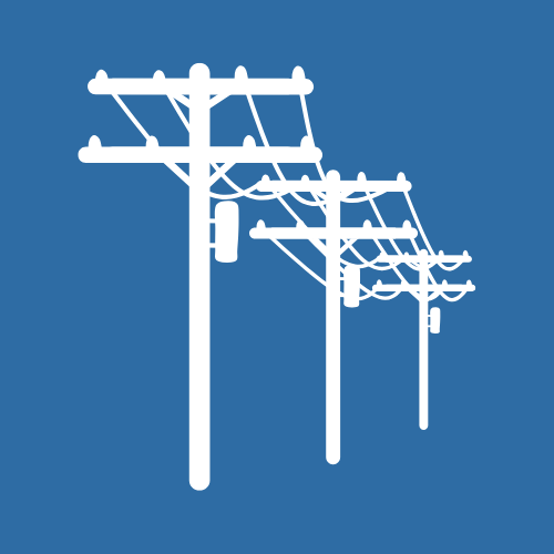 Miles of Power Lines